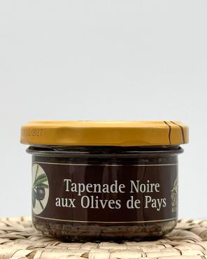Tapenade af sorte oliven