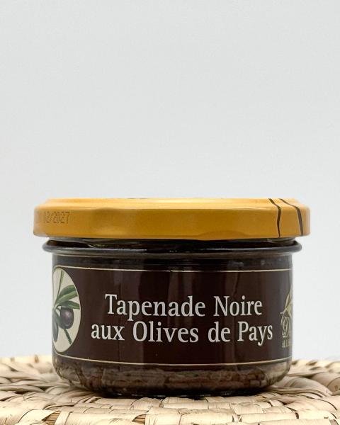 Tapenade af sorte oliven