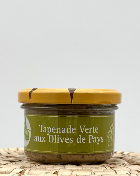 Tapenade af grønne oliven