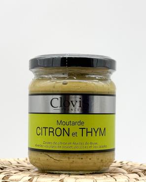 Sennep med citron og timian
