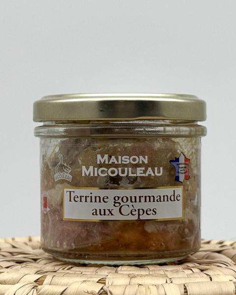 Terrine med svampe