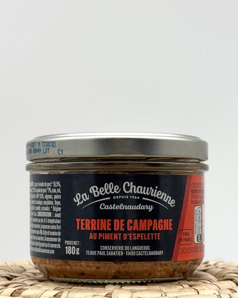 Terrine med piment d'espelette