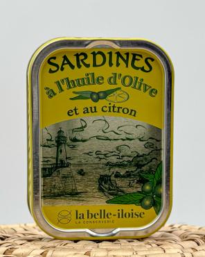 Sardiner med olivenolie og citron